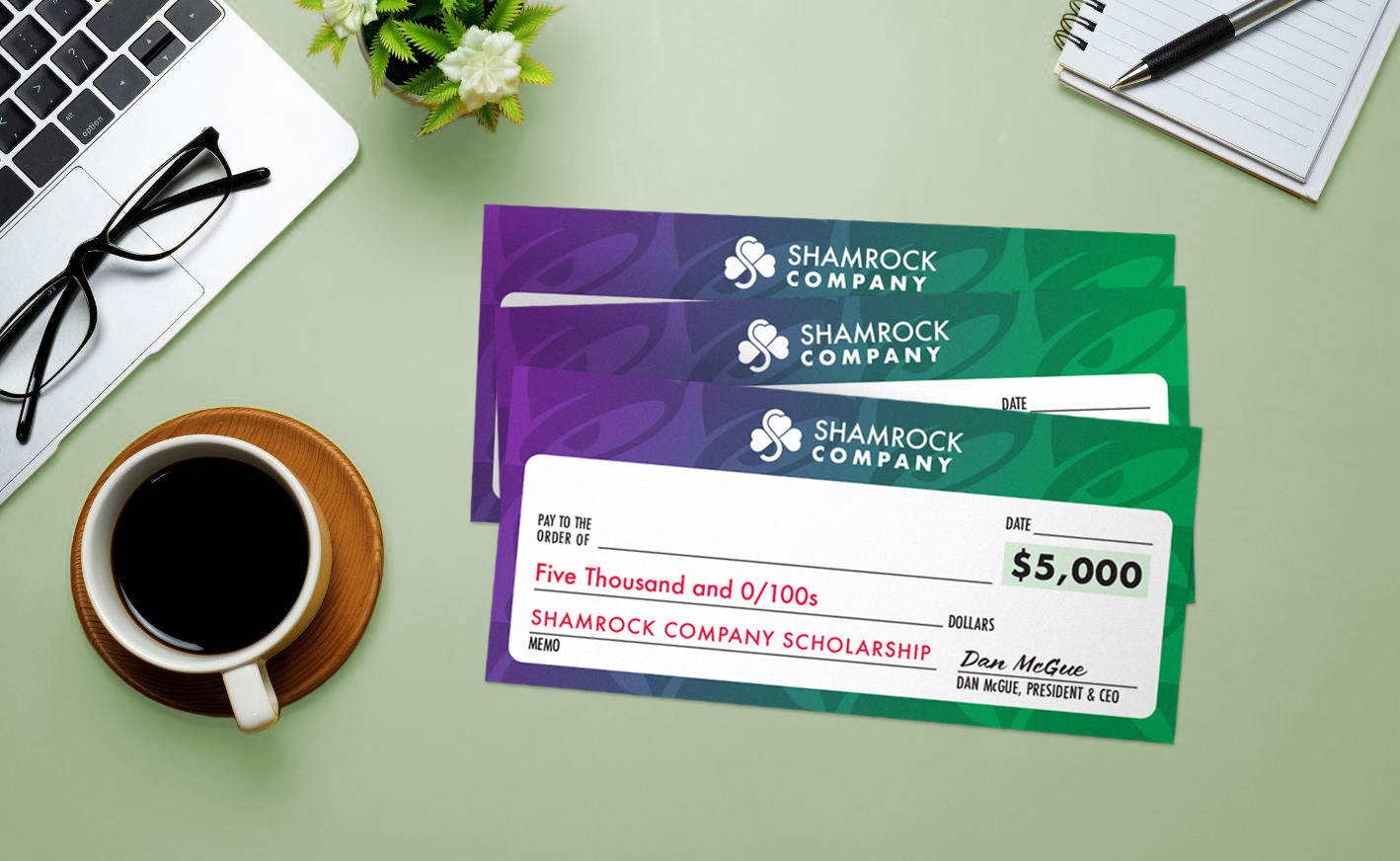 Introducing Shamrock‘s Scholarship Program!