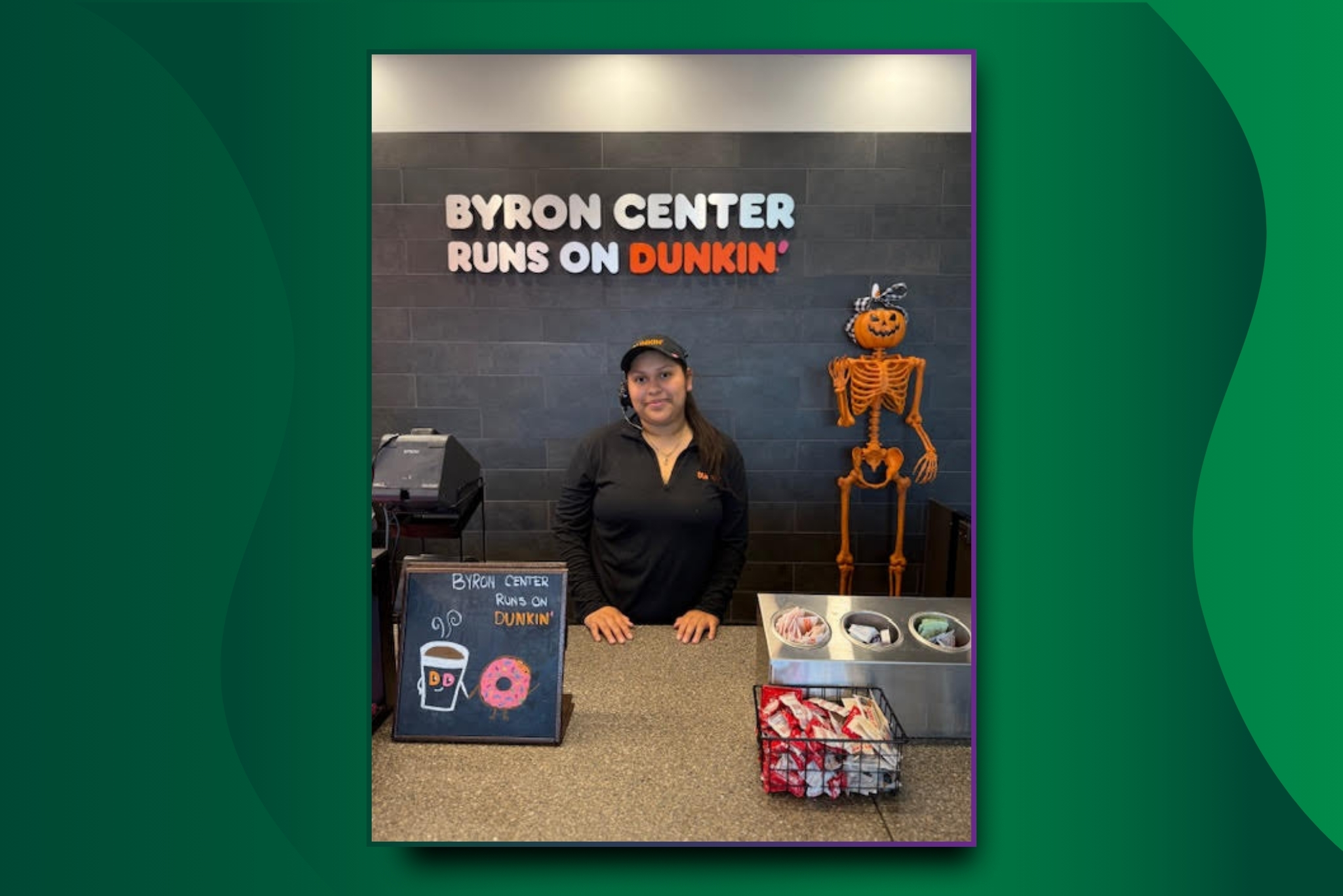 DUNKIN’ CONNOISSEUR KARLA ACALCO